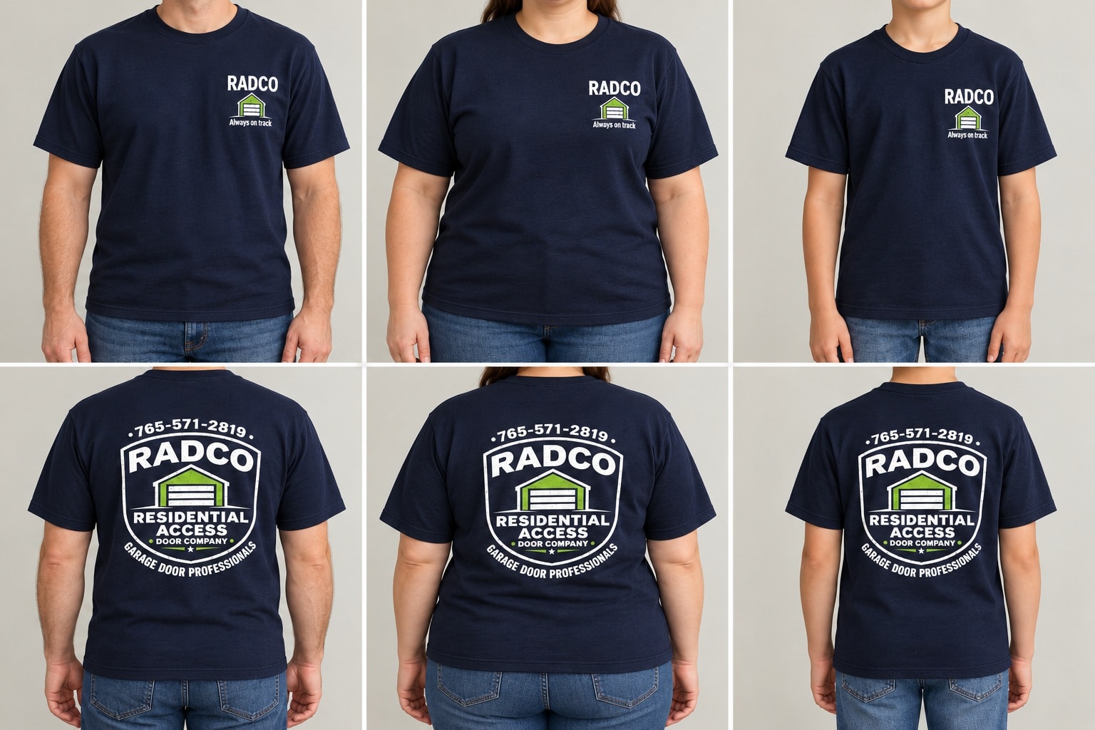 RADCO Short Sleeve T-Shirt — Navy